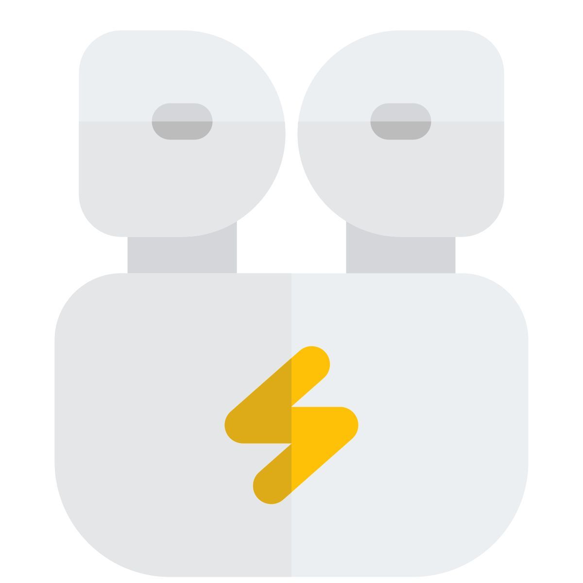 écouteurs dans un étui icon