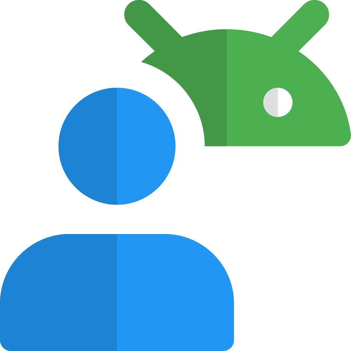 안드로이드 사용자 icon