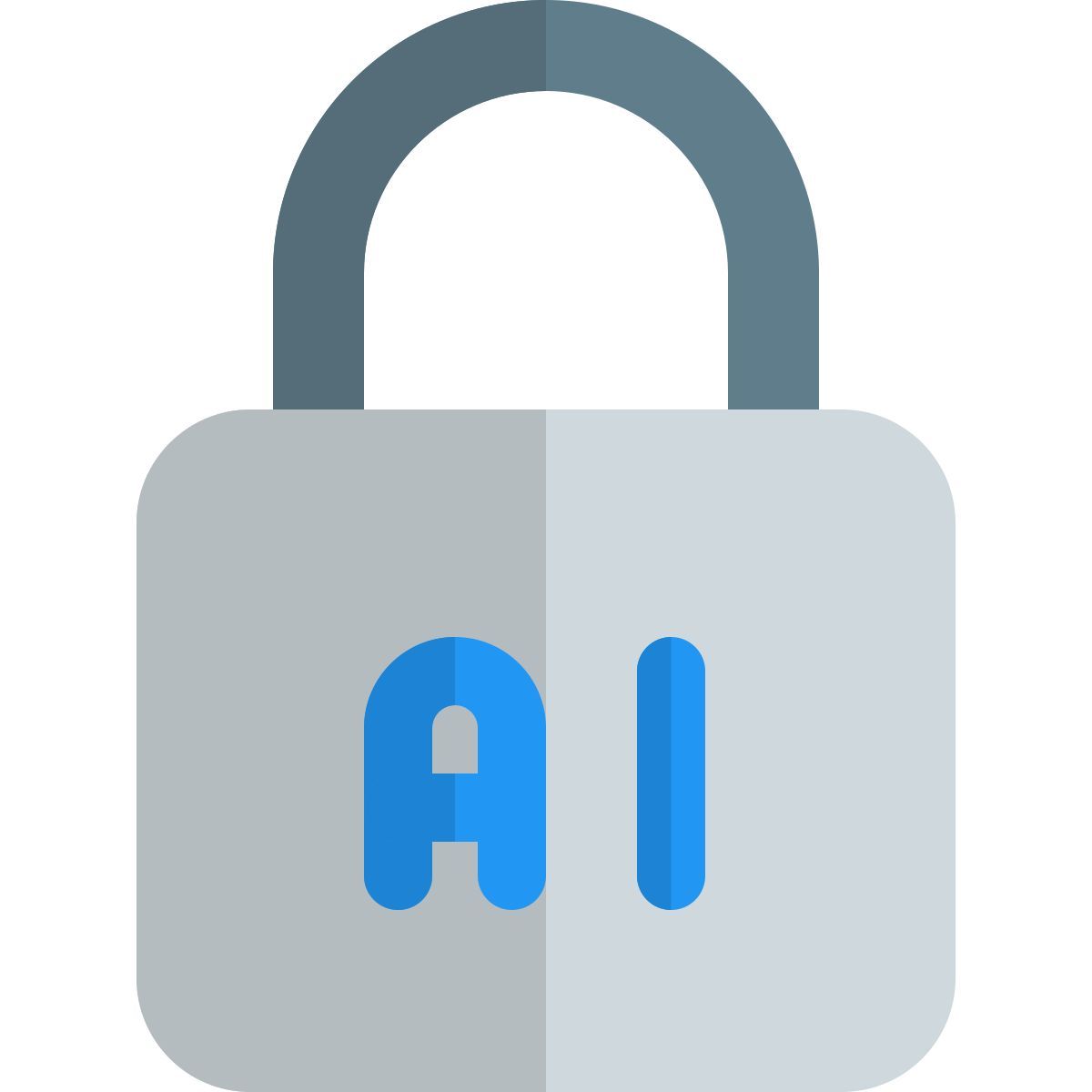 ai lock icon