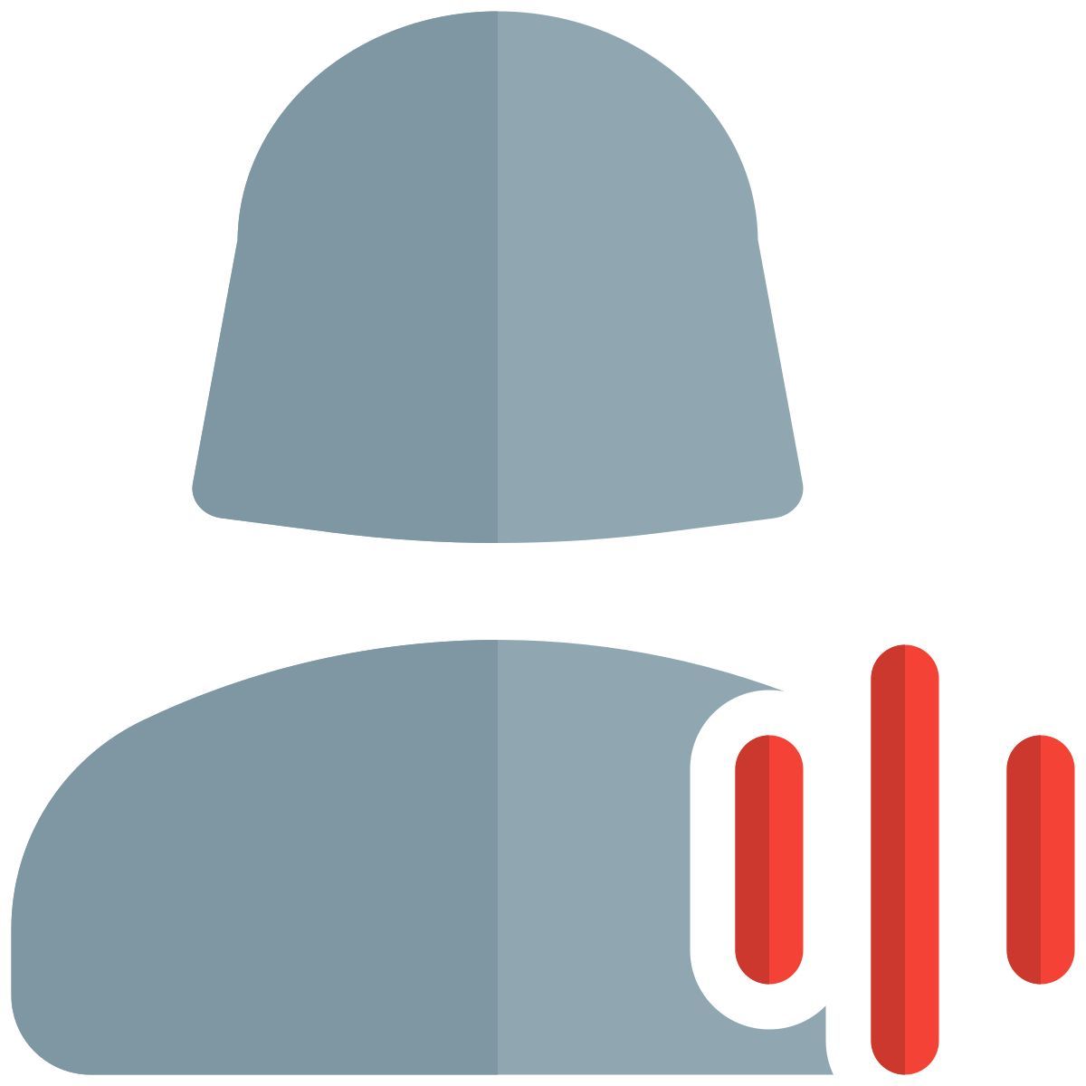 audio shared by single female user for the work purpose icon