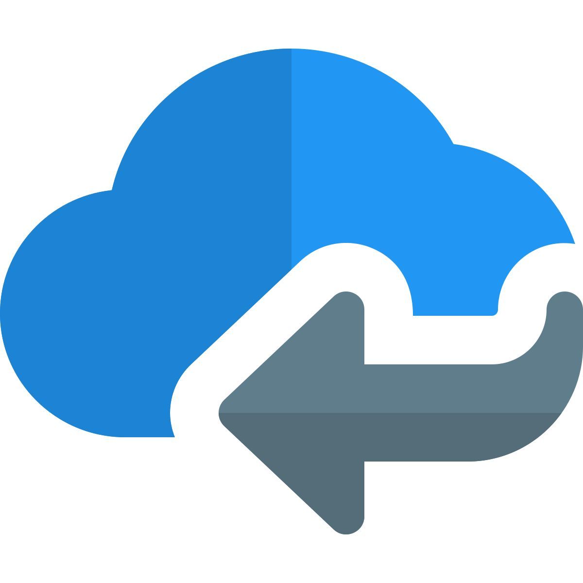 backup cloud server icon