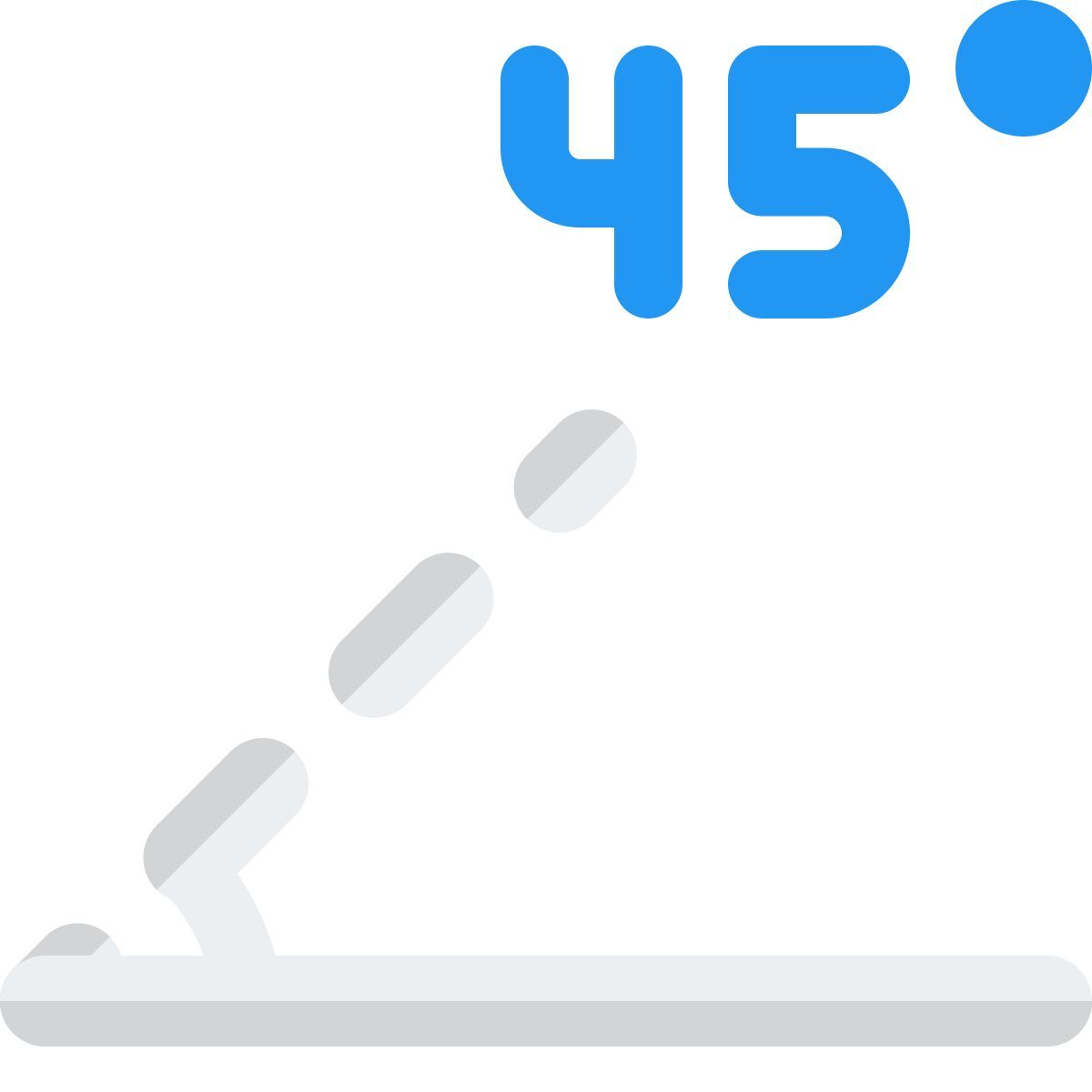 ângulo de 45 graus icon