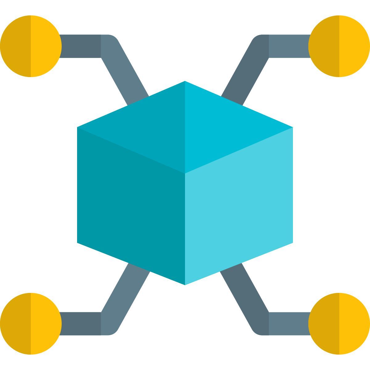 blockchain network icon