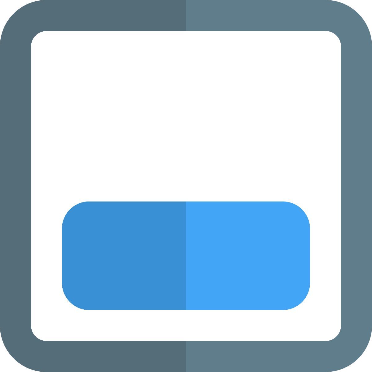 bottom alignment setting adjust layout footer edit position button icon