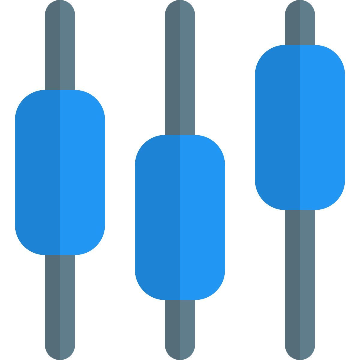 candlestick chart icon