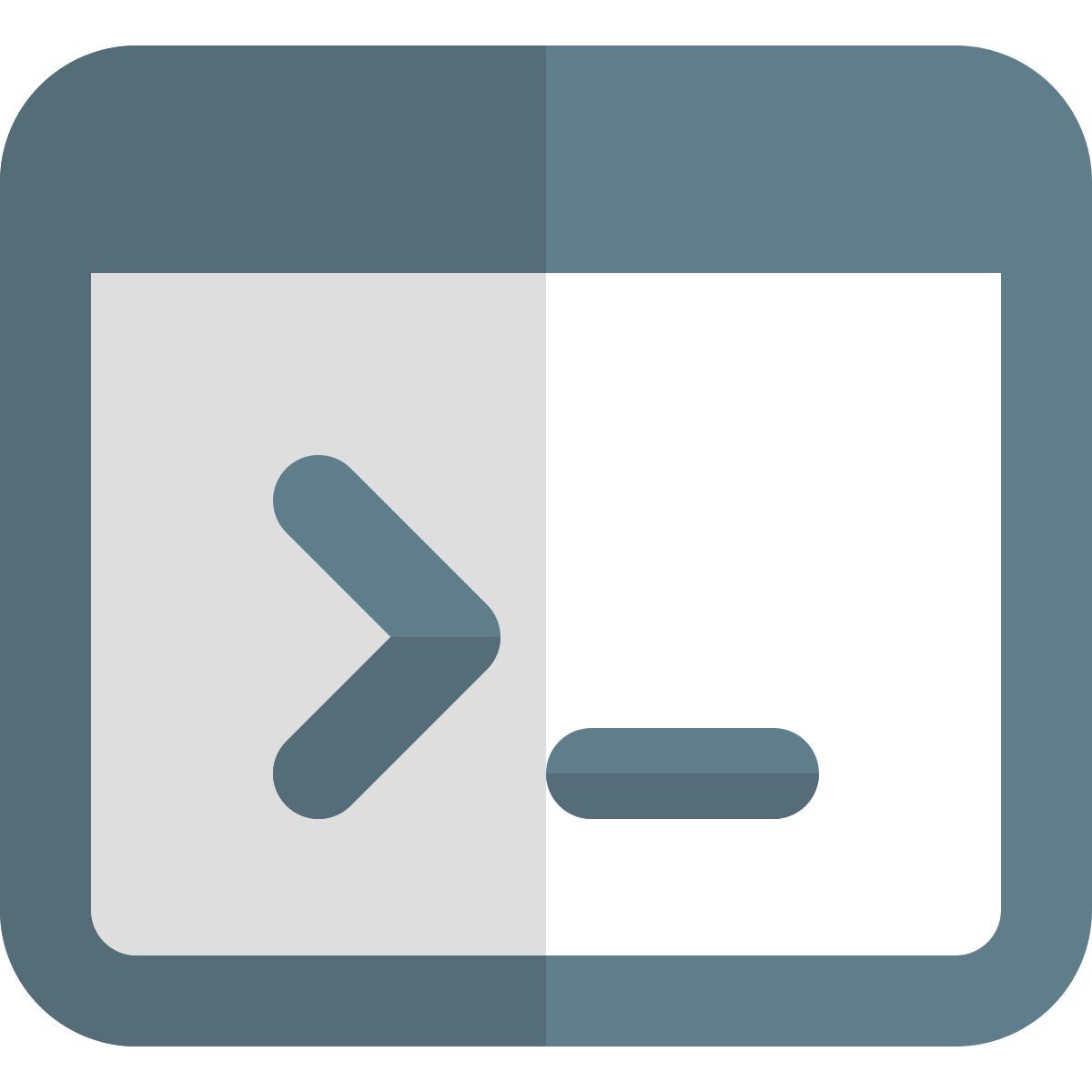 línea de comandos icon
