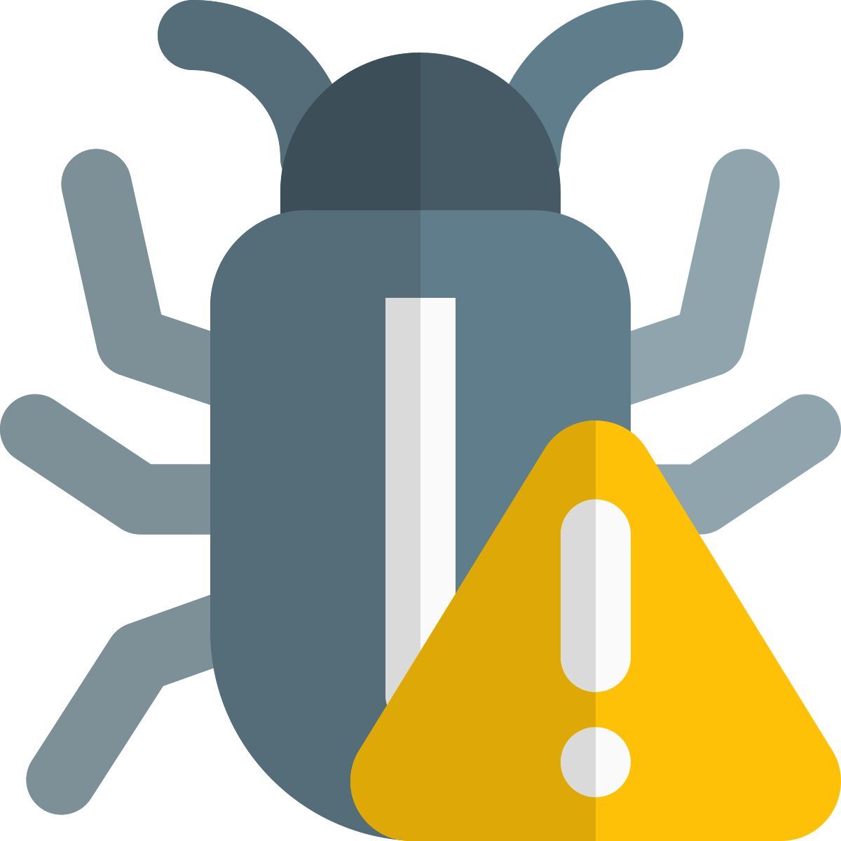 bug warning icon