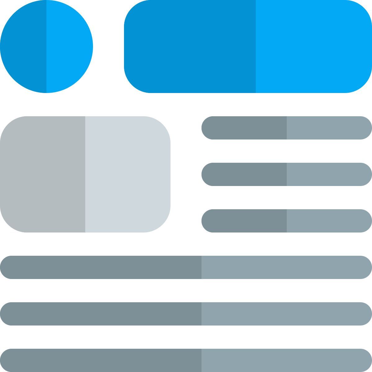layout dell'articolo icon