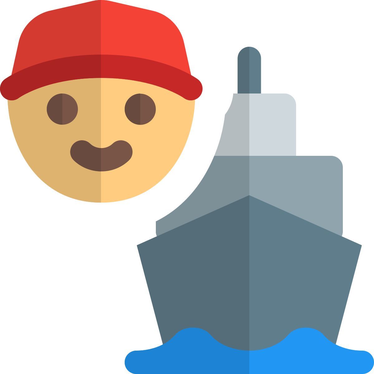 ship captain icon