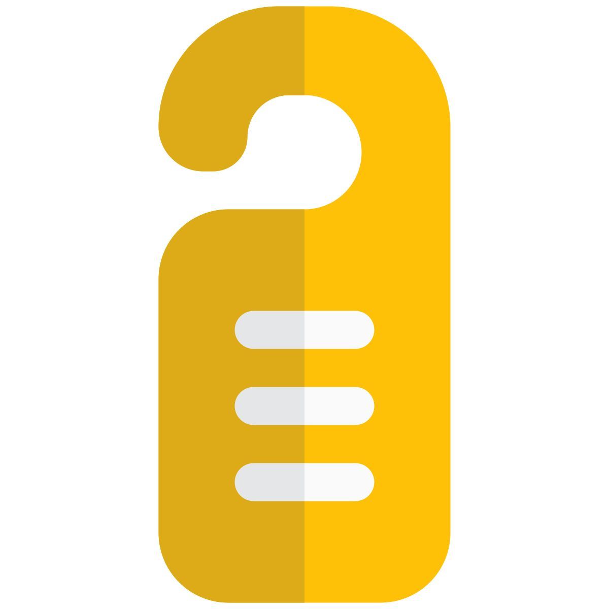 ホテルのドアサイン icon