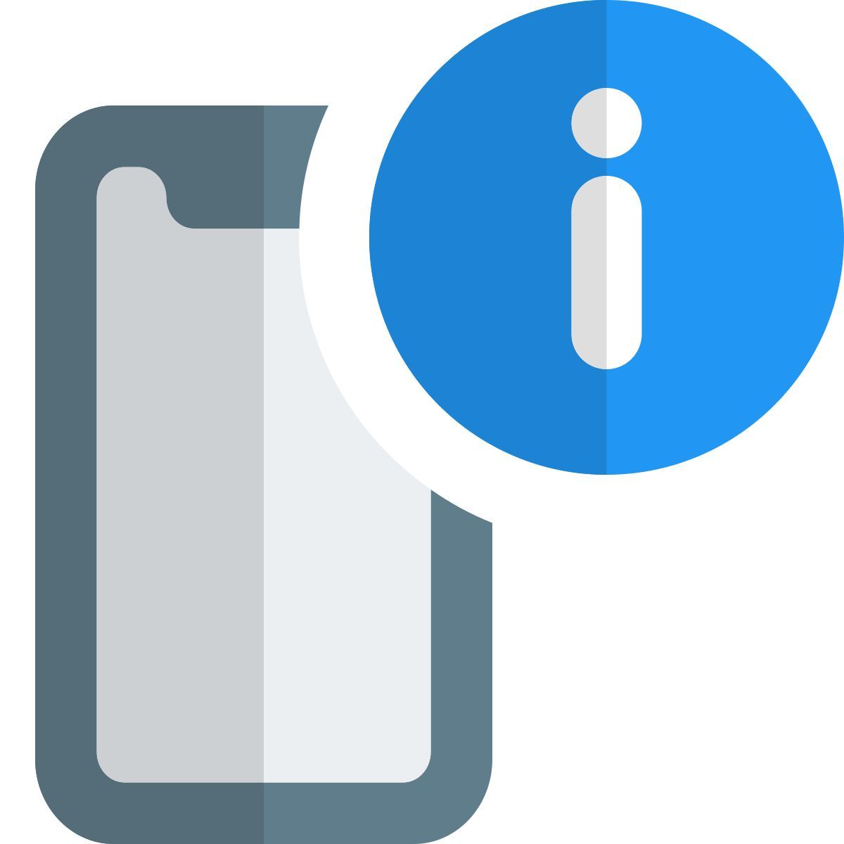 smartphone info icon