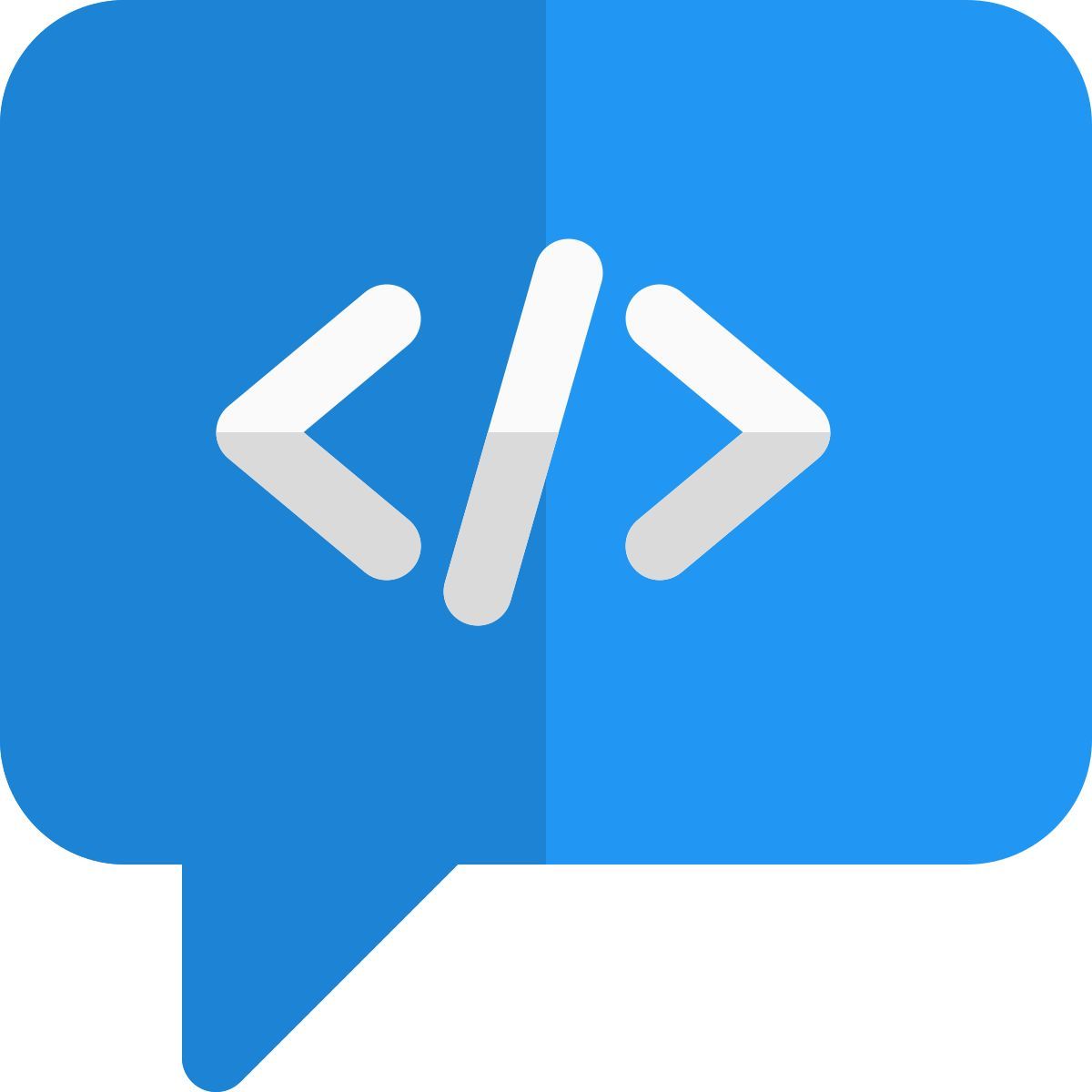 code discussion icon