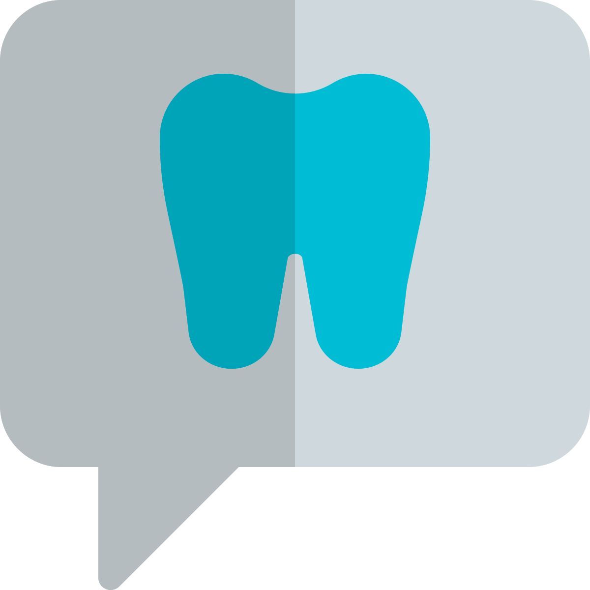 messaggio della clinica odontoiatrica icon