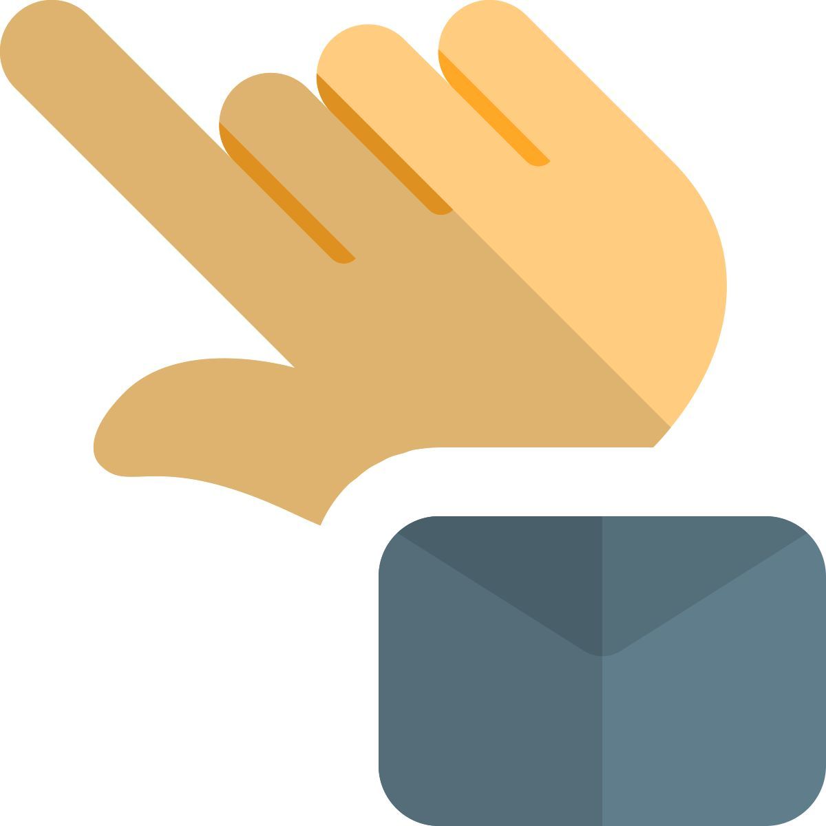 tap email icon