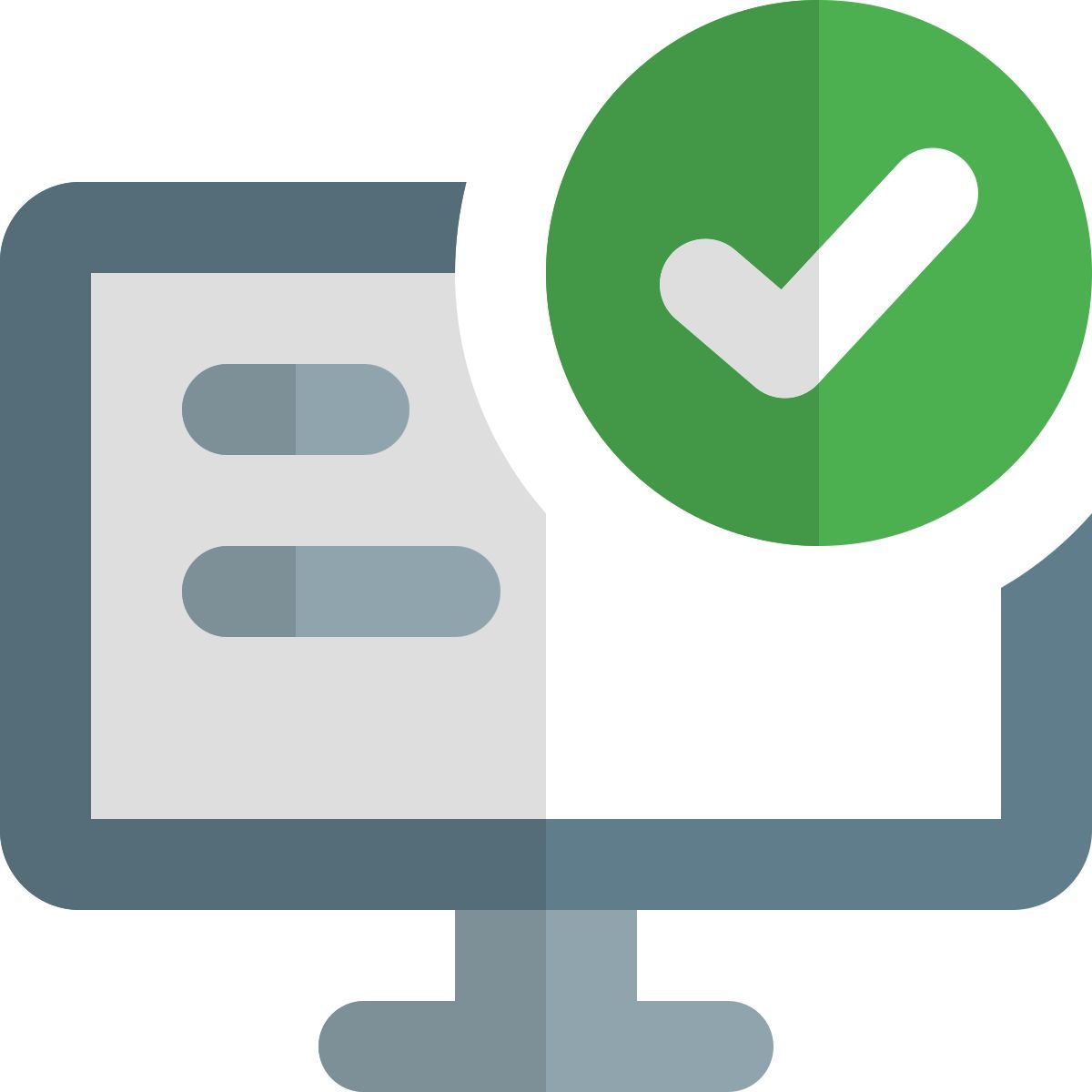 computer checkliste icon