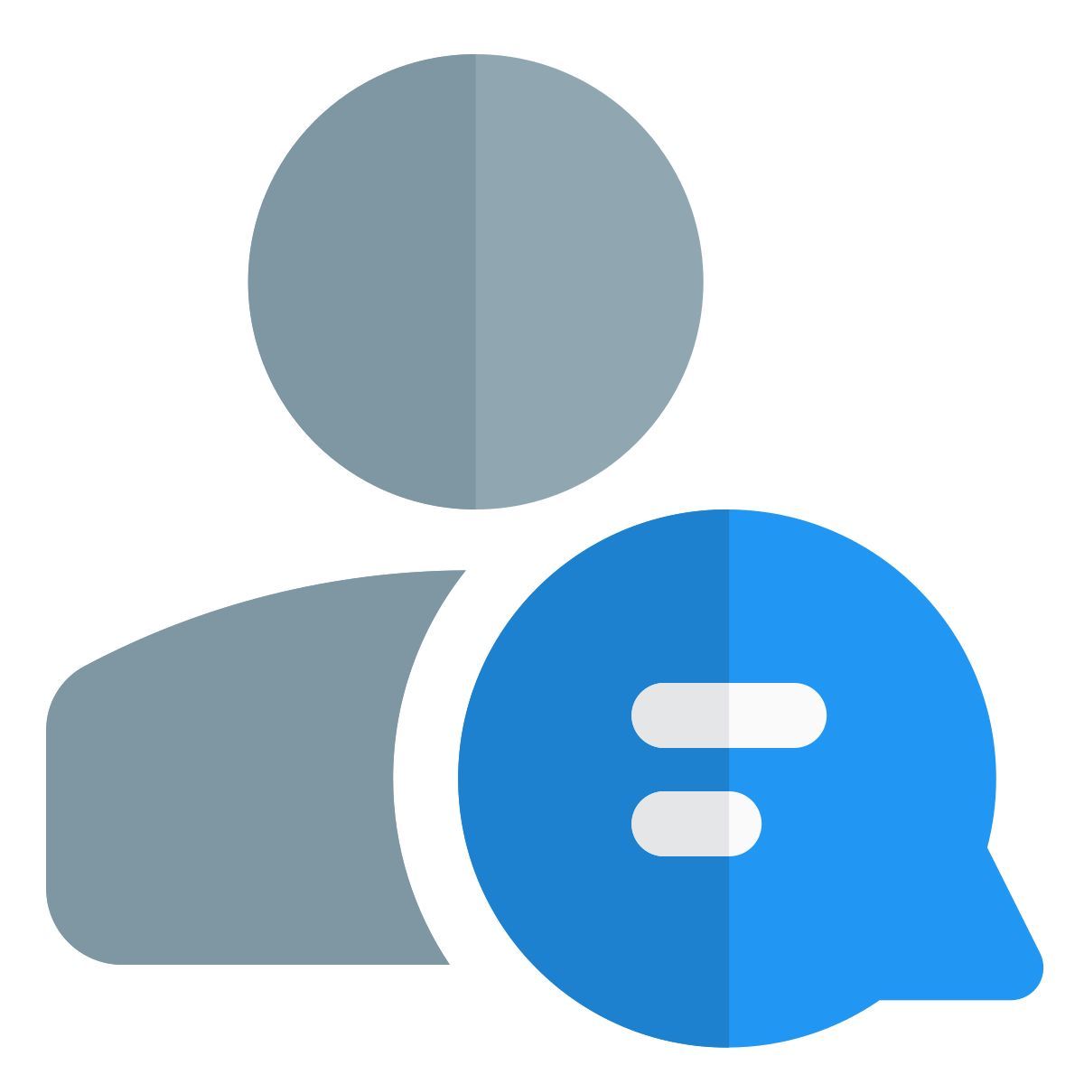 message de l'utilisateur icon