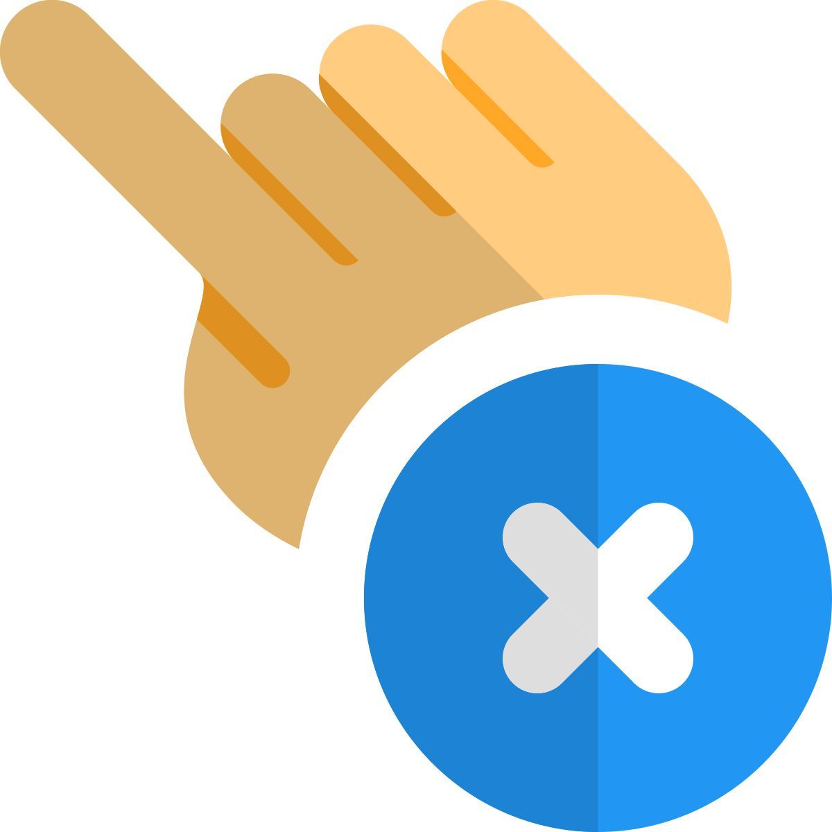 tap to cancel icon