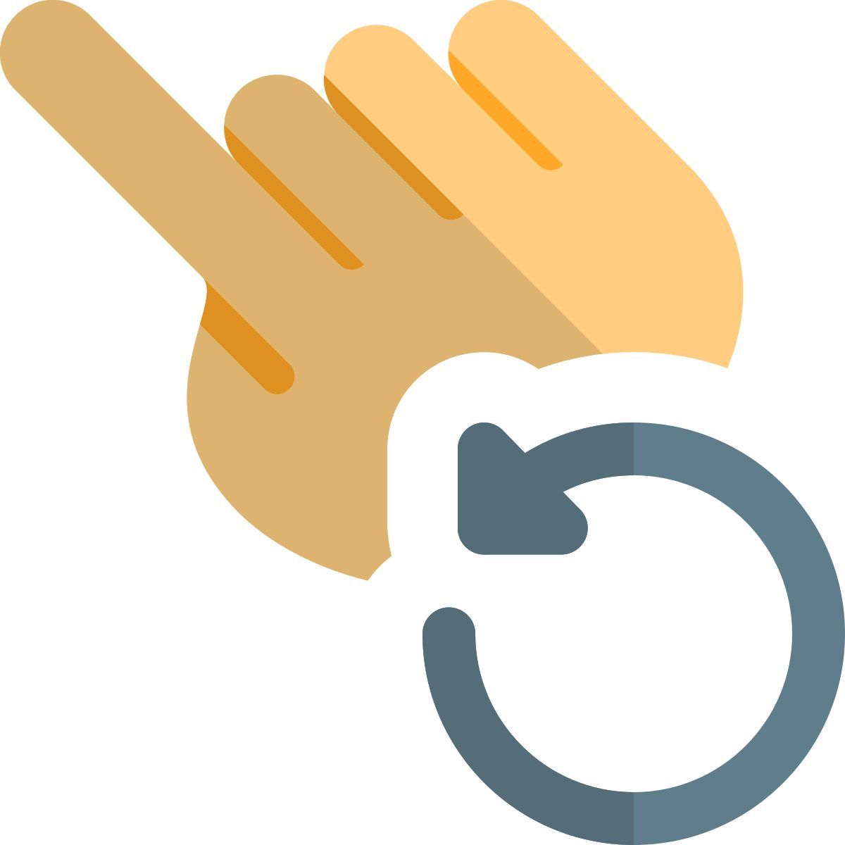 zum aktualisieren tippen icon