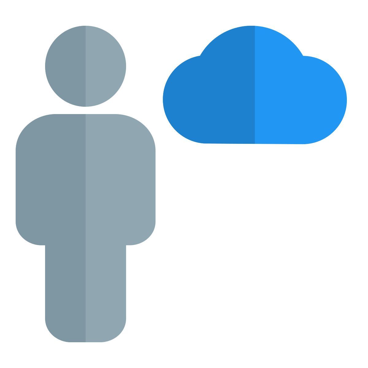 클라우드 사용자 데이터 icon