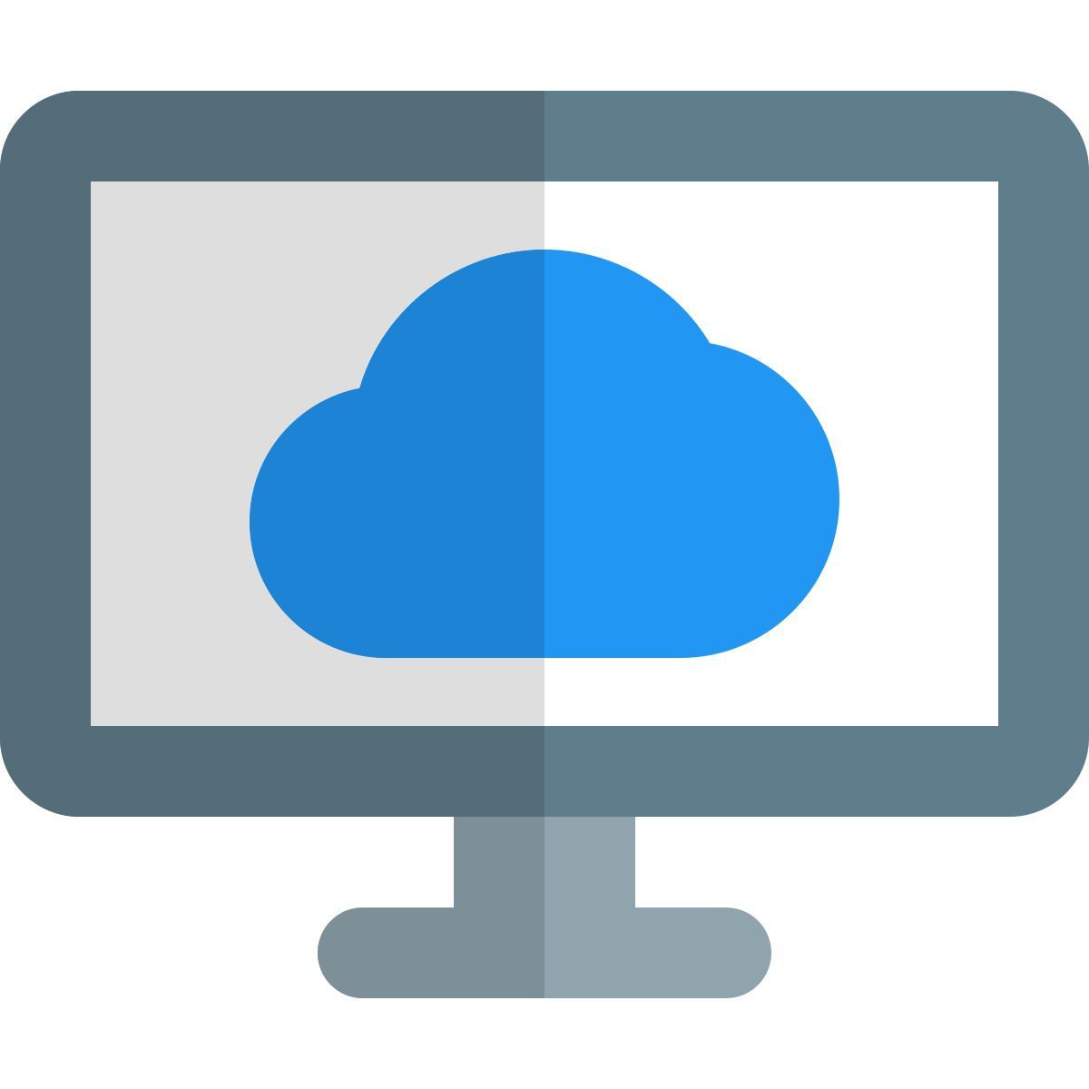 desktop cloud icon