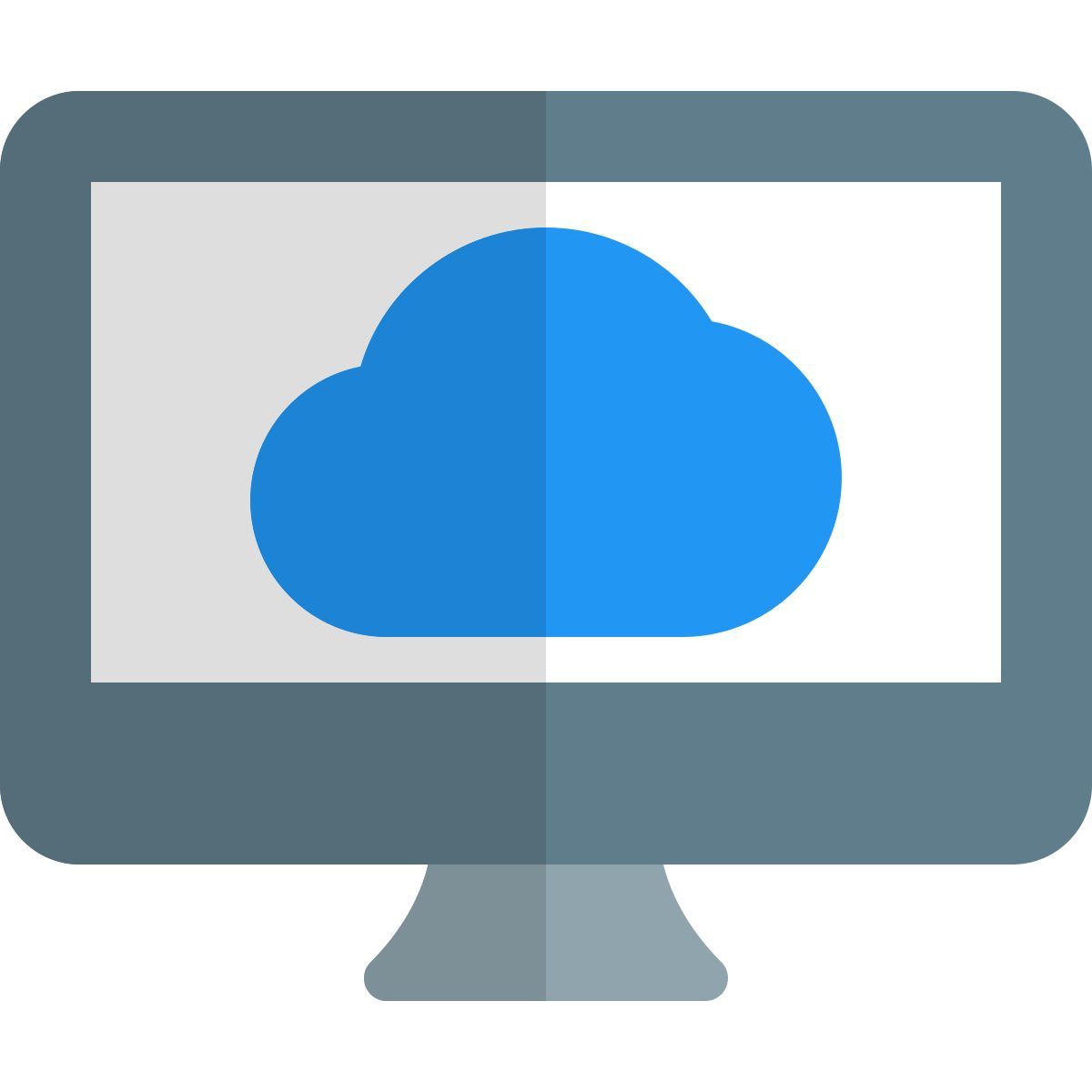 desktop cloud icon