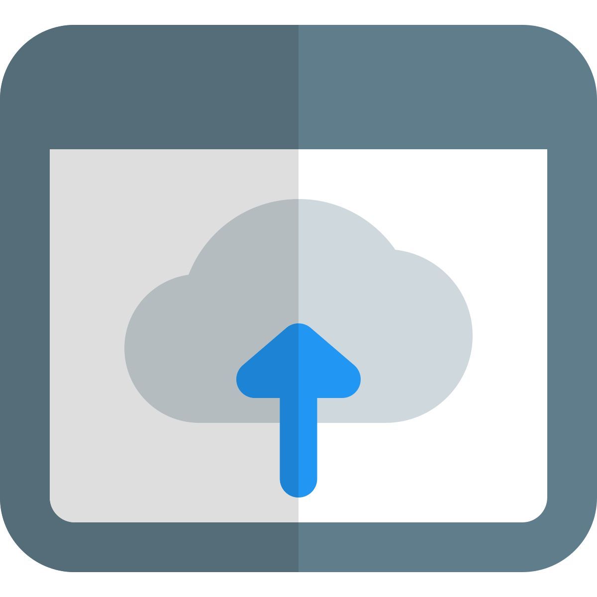 cloud data upload icon
