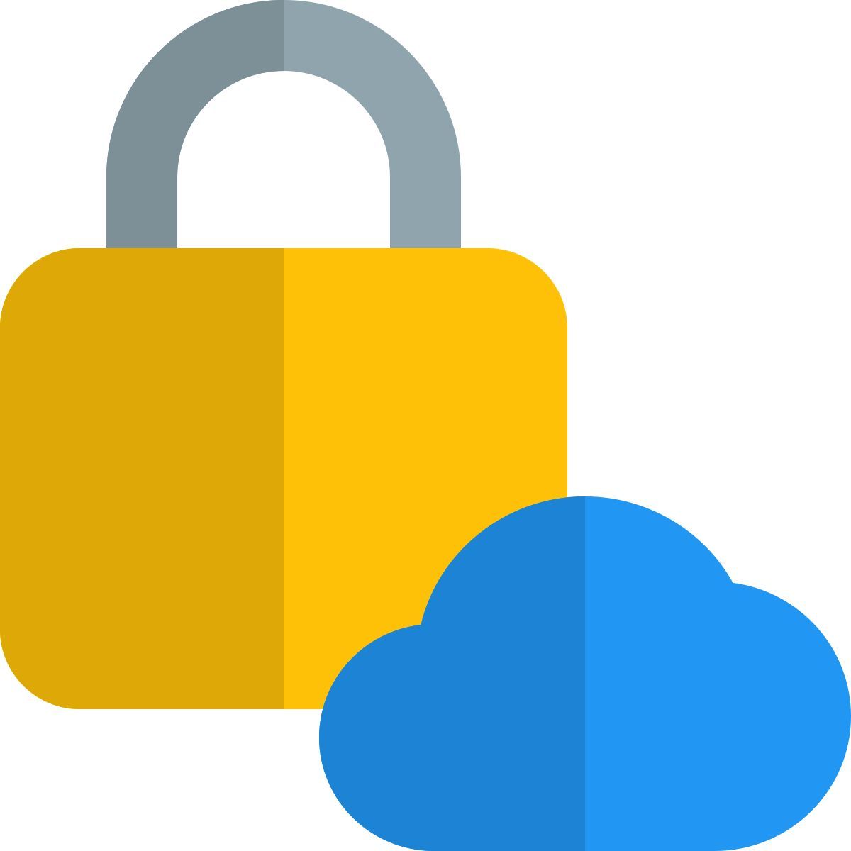 cloud security icon