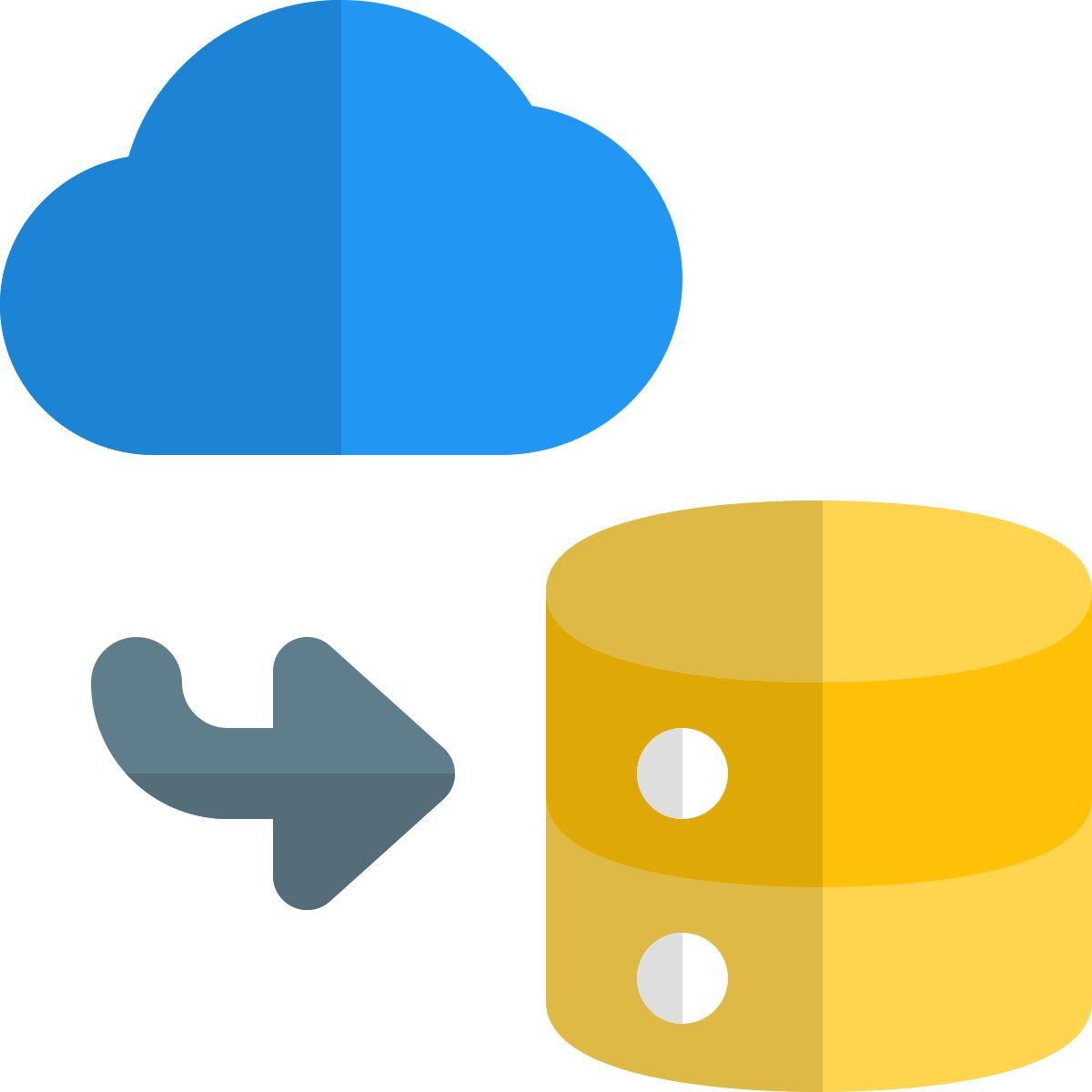base de datos en la nube icon