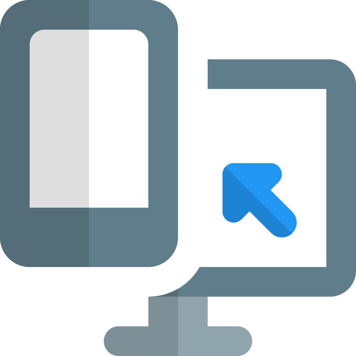 de computadora a teléfono icon