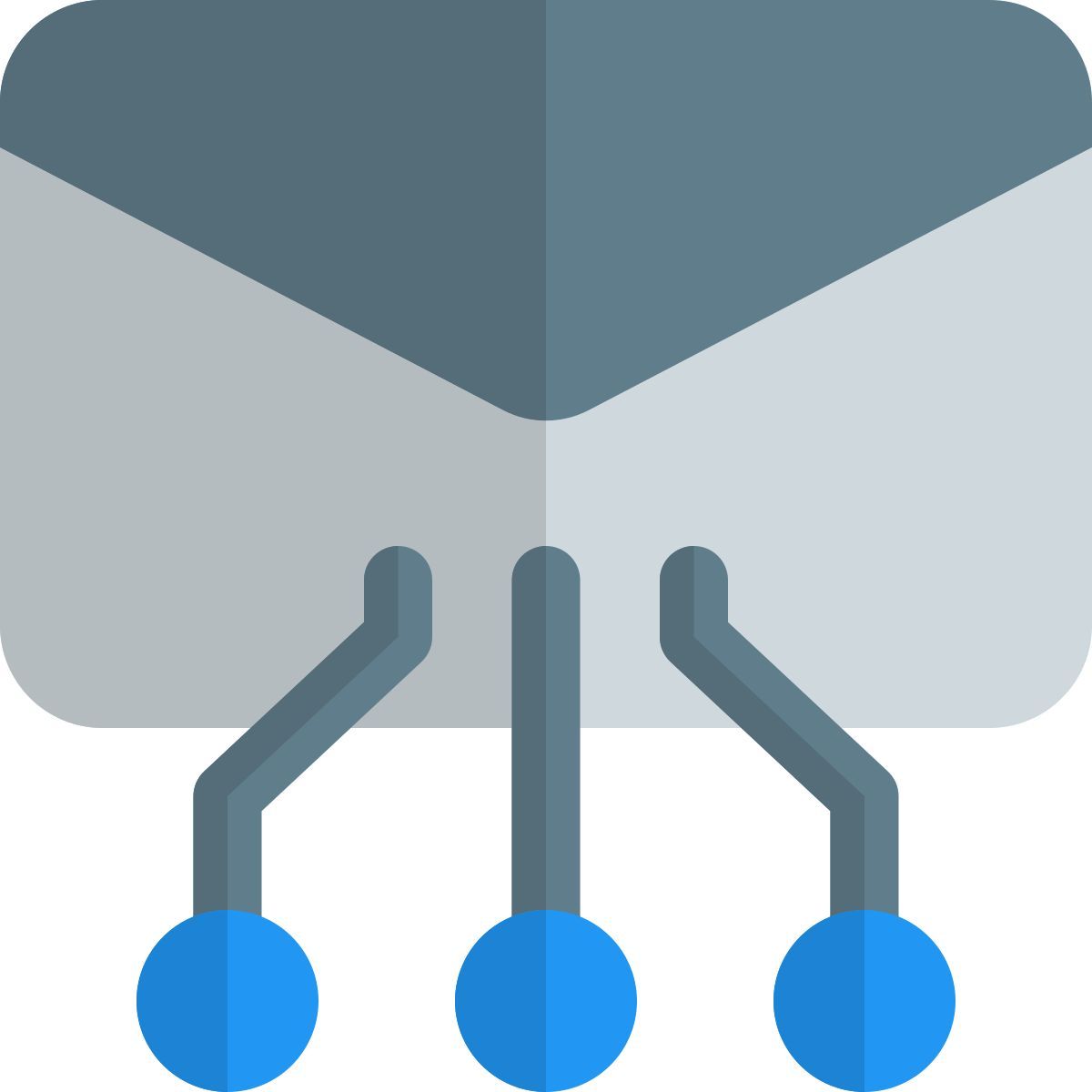 네트워크 메시지 icon