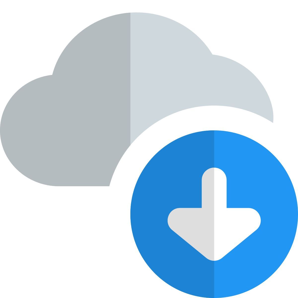 download from cloud icon