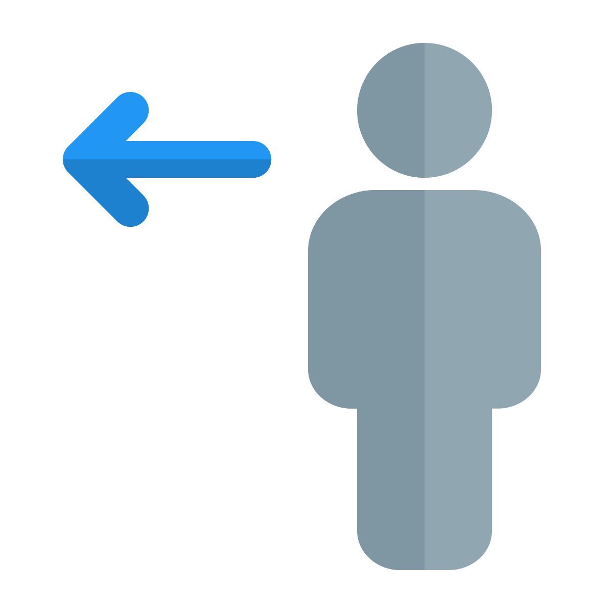 corporate login portal isolated on a white background icon