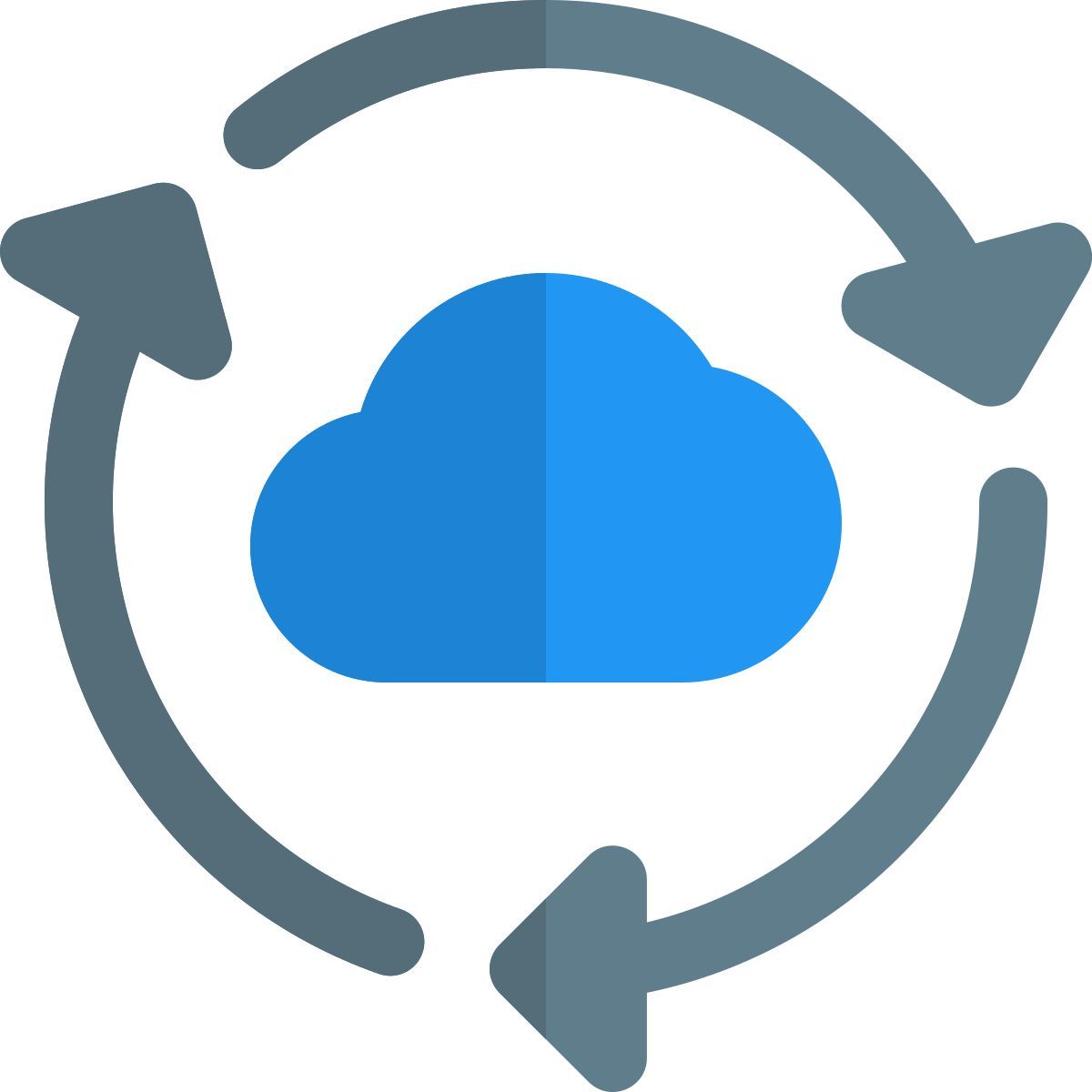 cloud synchronization icon