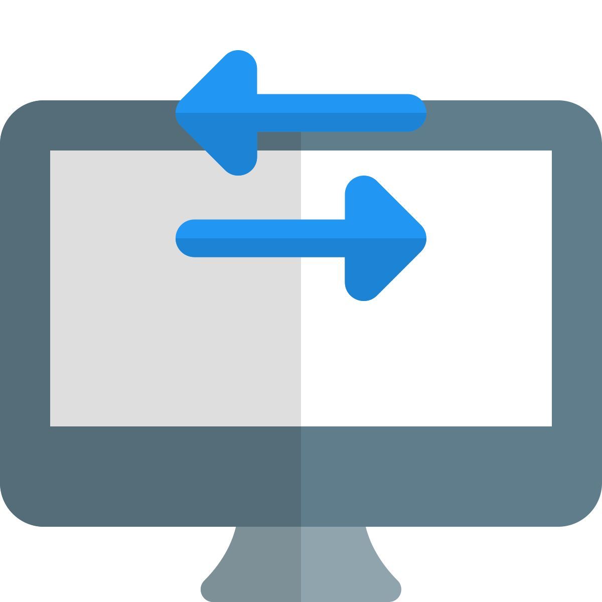desktop data transfer icon
