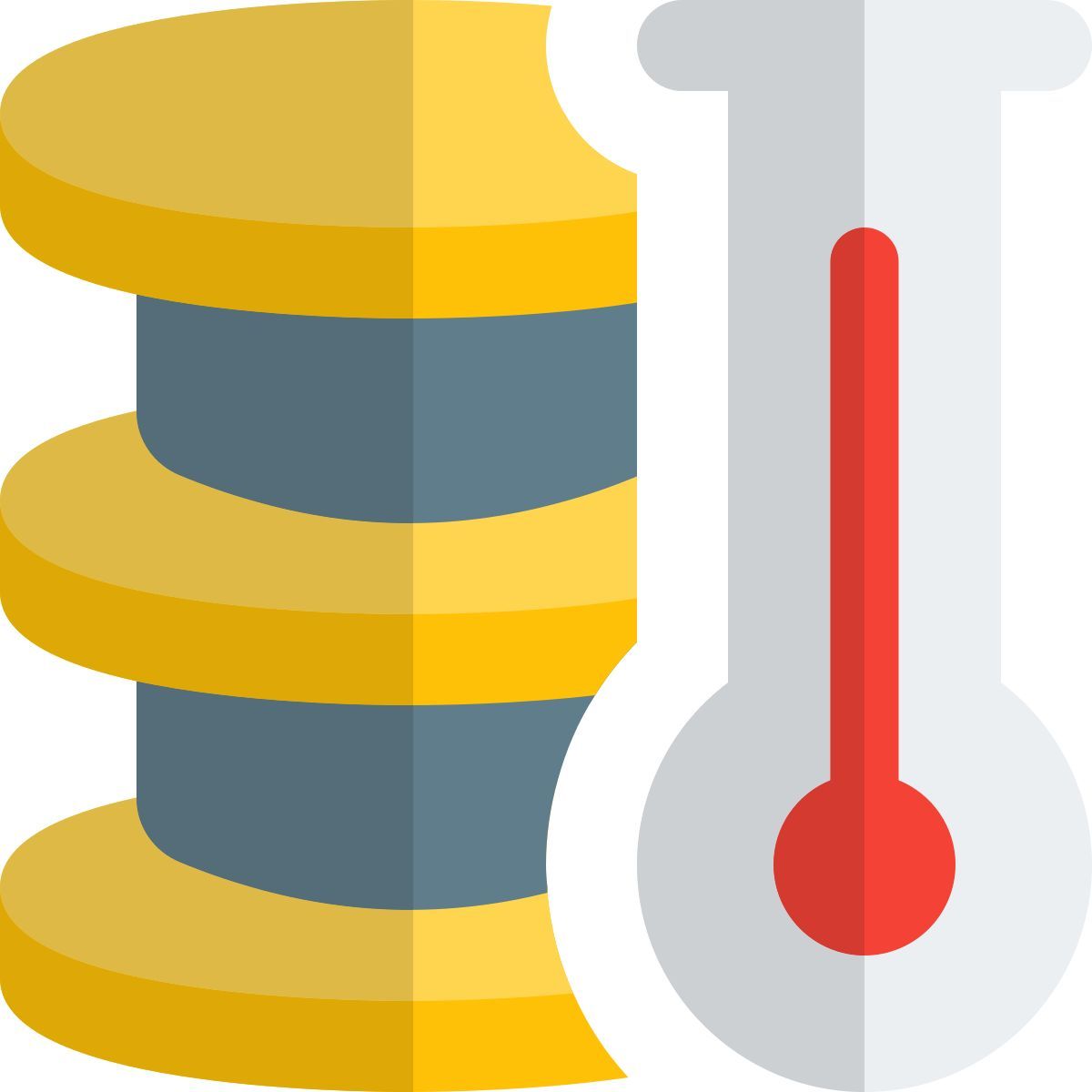 température du serveur icon