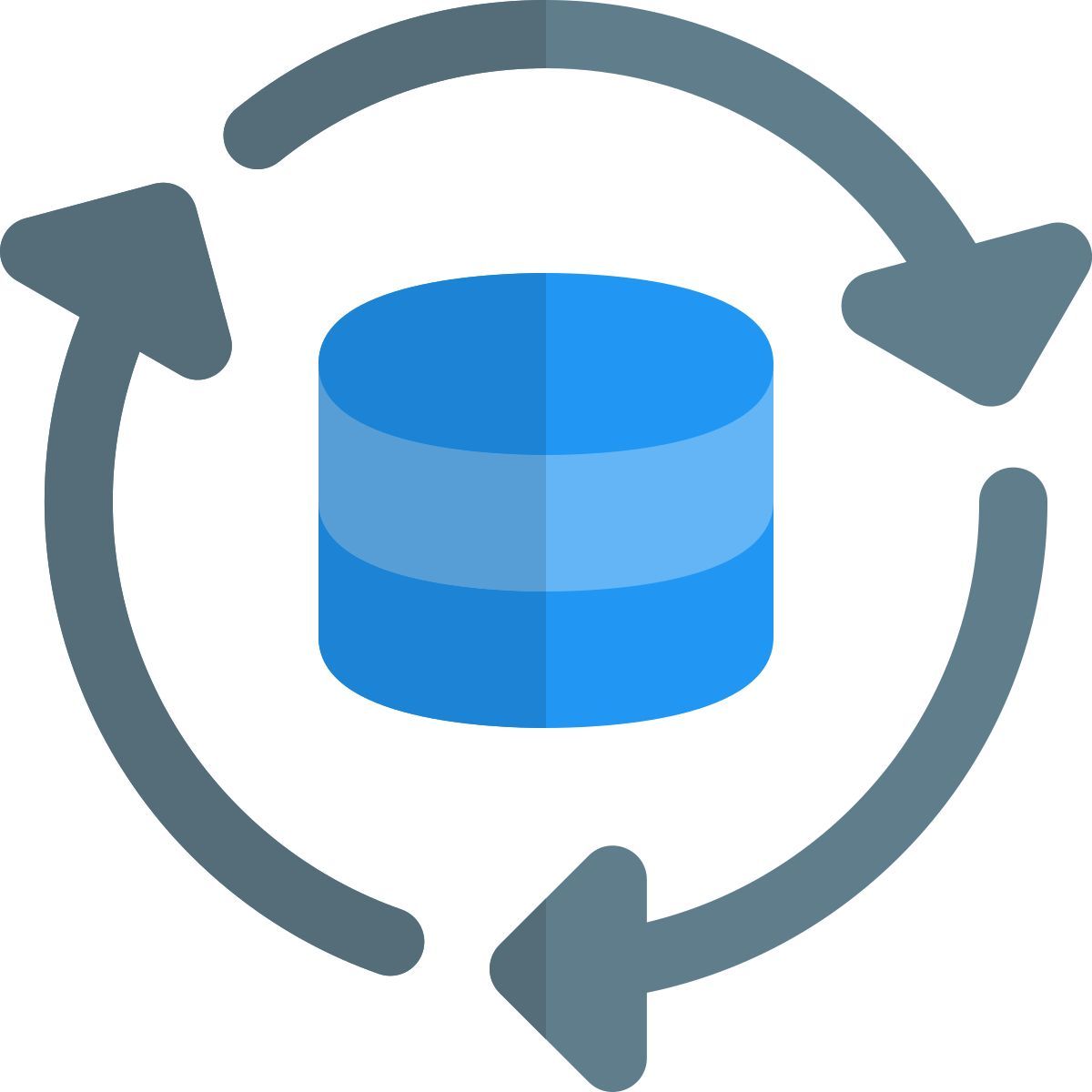 sincronización de bases de datos icon