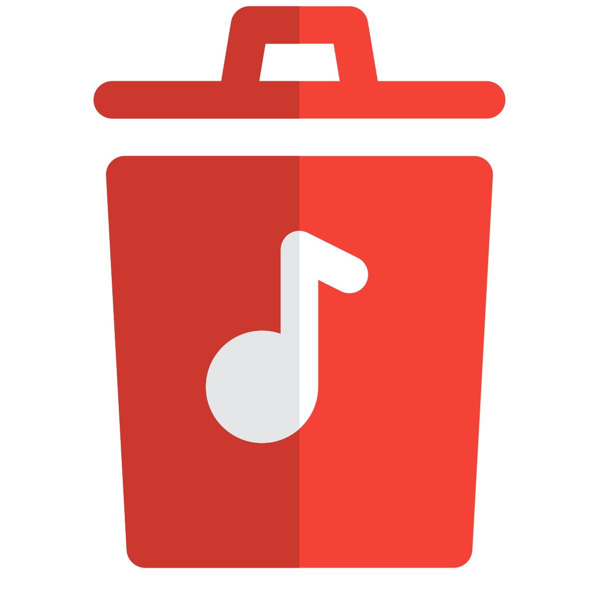 delete music icon