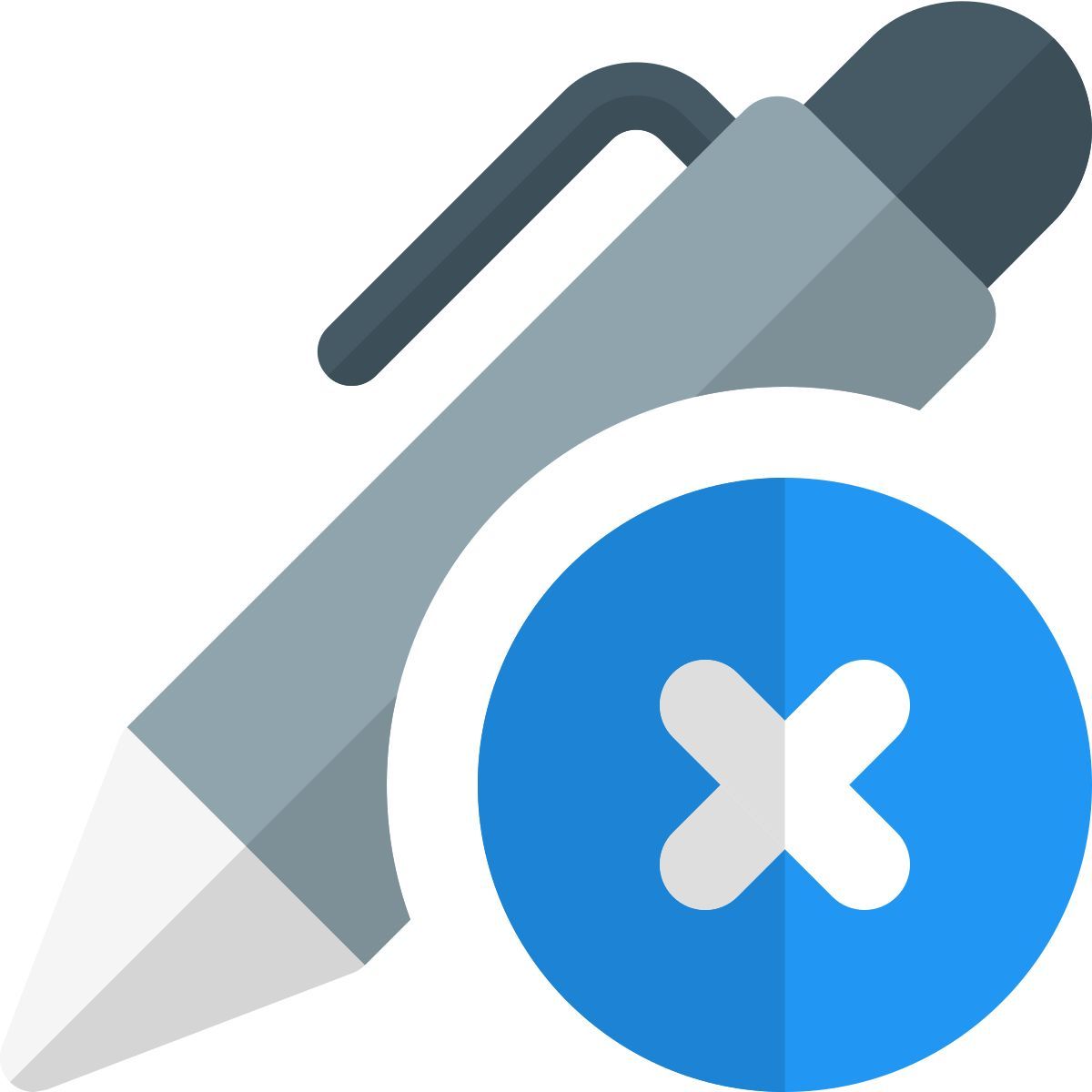 delete pen icon