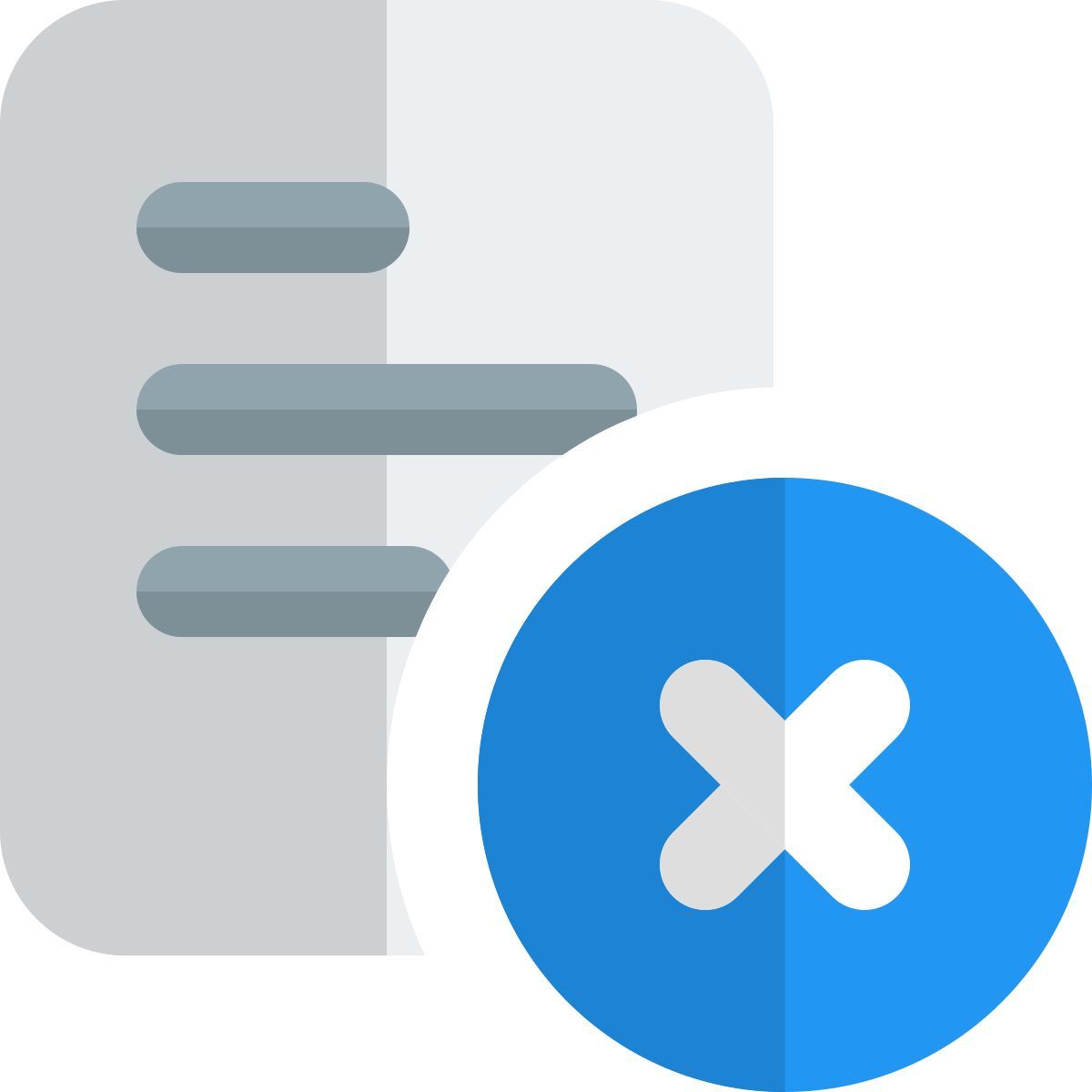 delete document icon