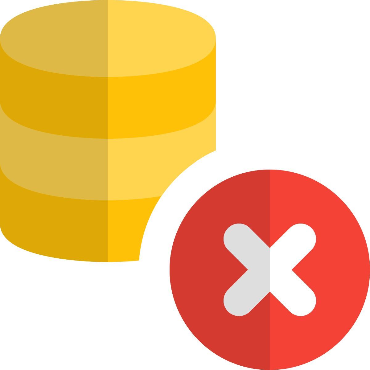 elimina database icon