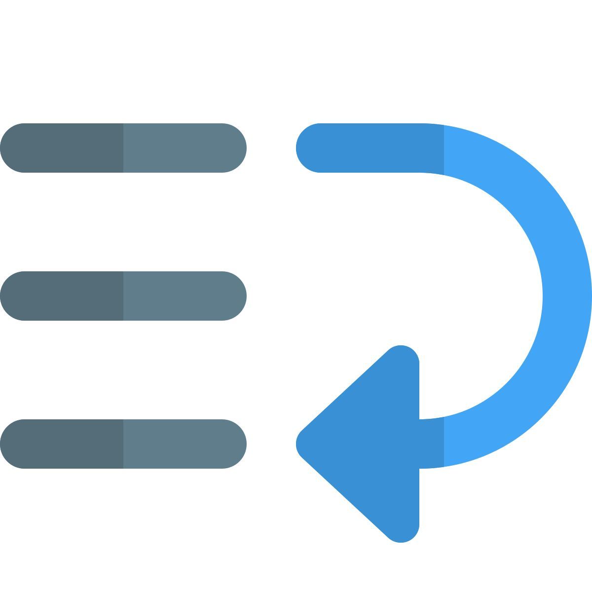 descend sorting arrow list arrangement prioritize button icon