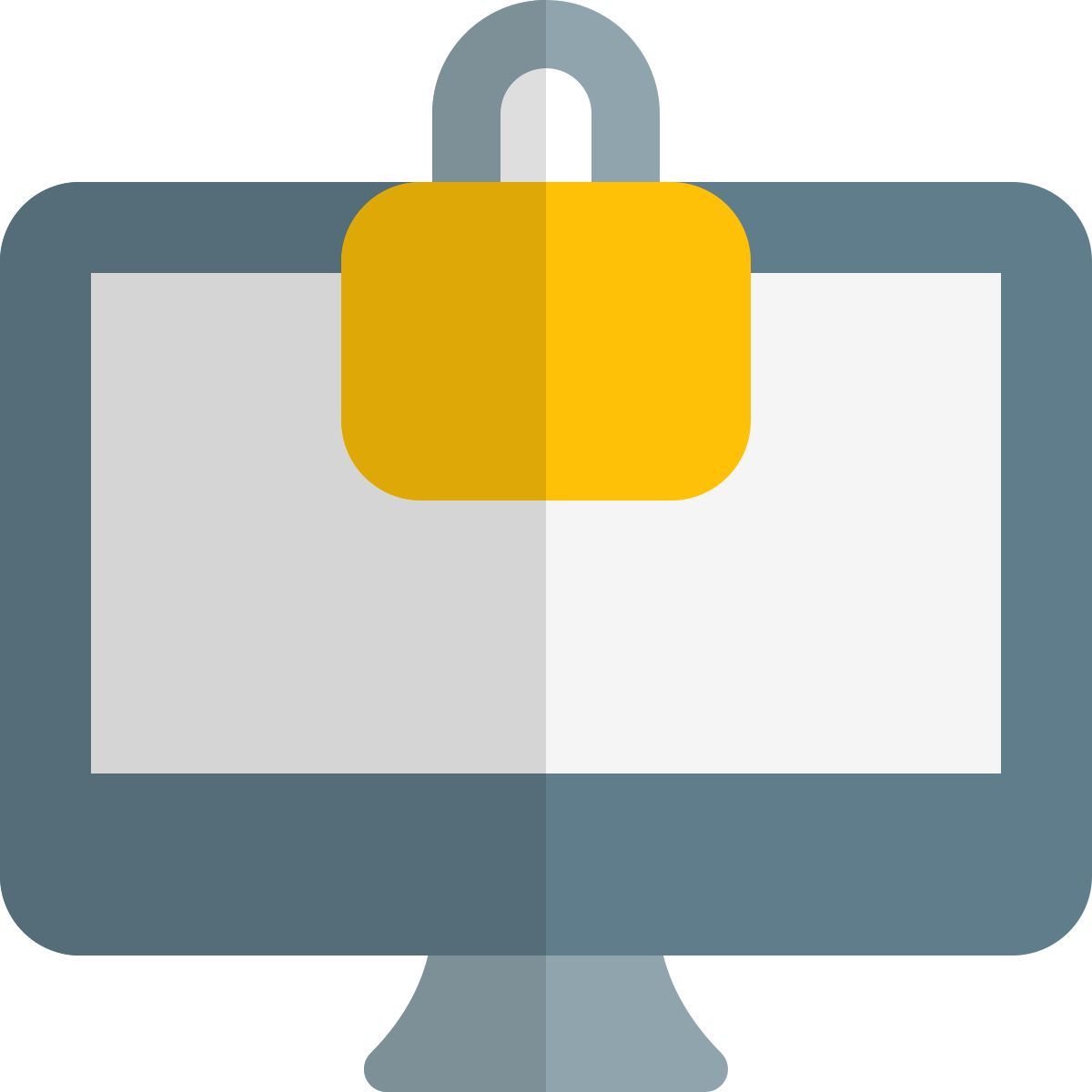 bloqueio de área de trabalho icon