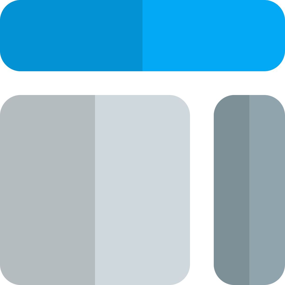 layout de conteúdo icon