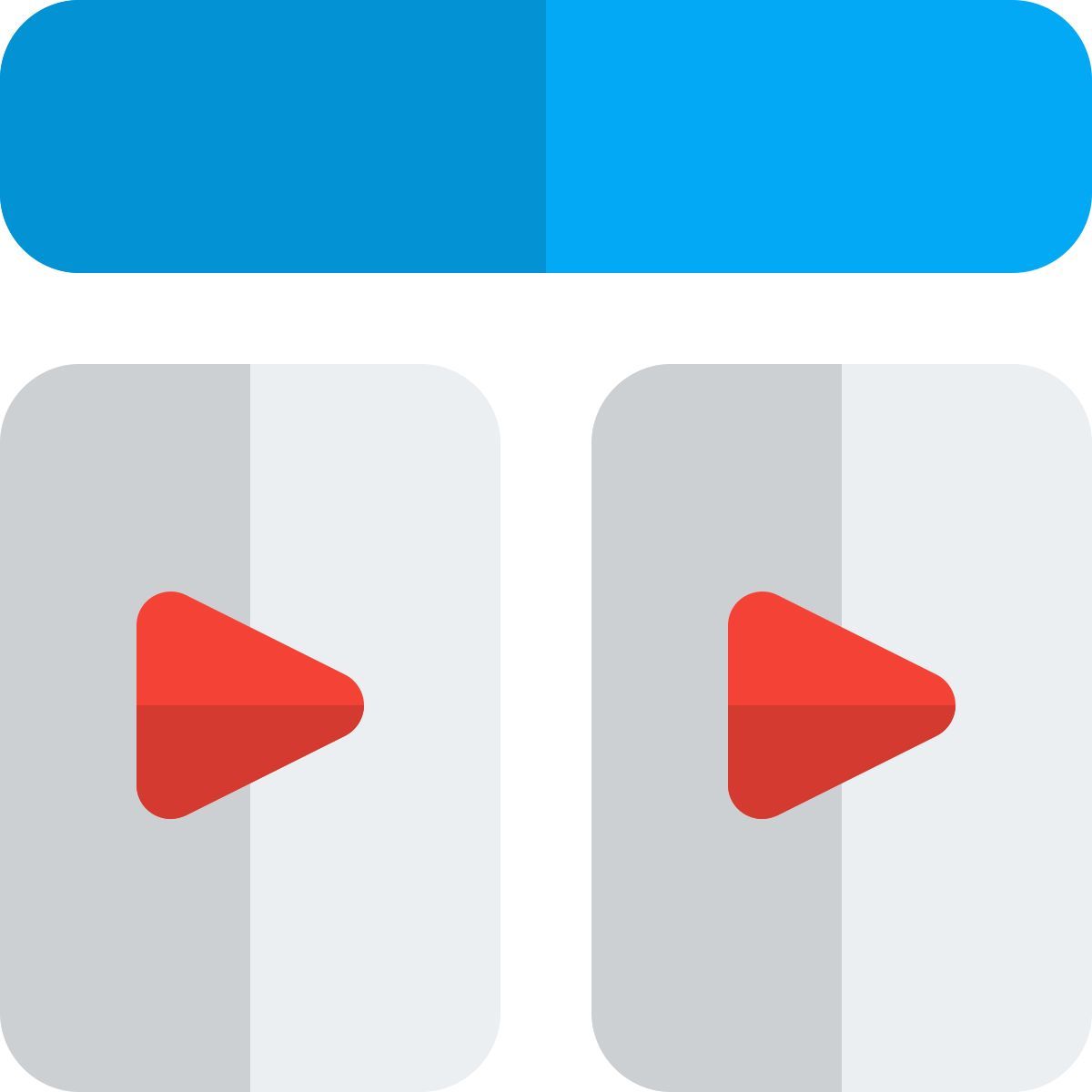 comparaison vidéo icon