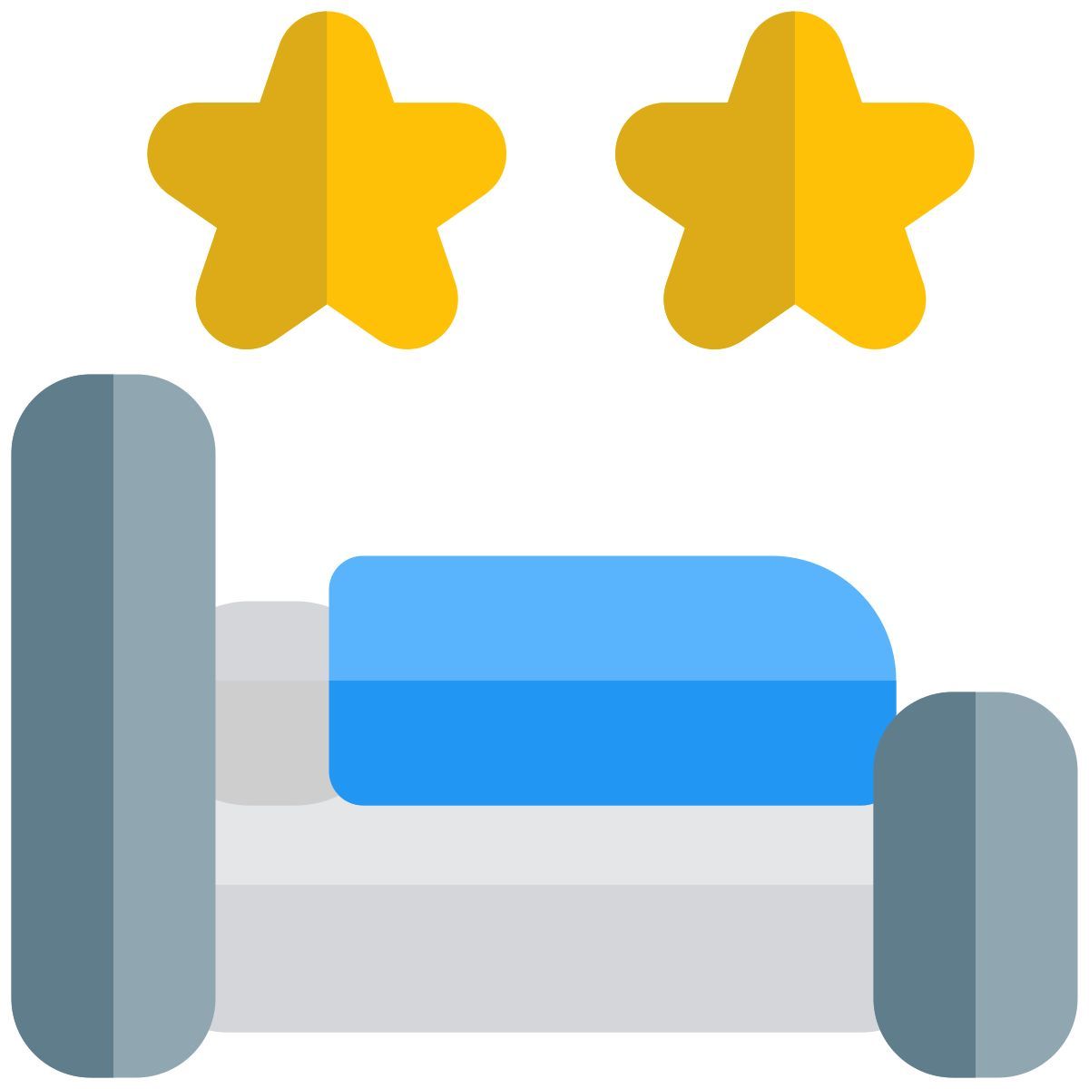 hotel a due stelle icon