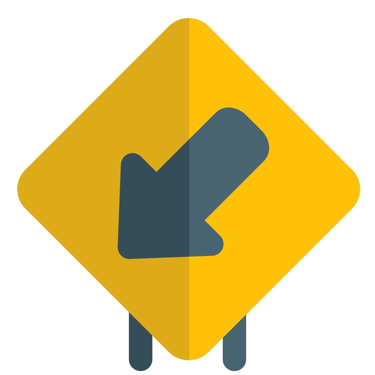 靠左行驶标志 icon