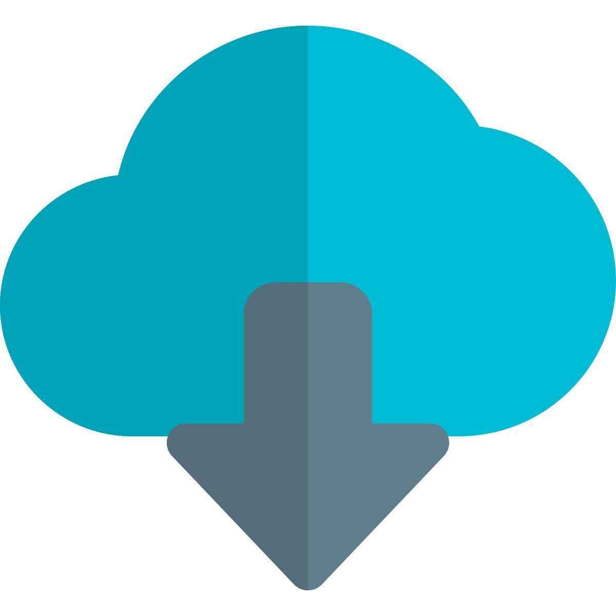 cloud download icon