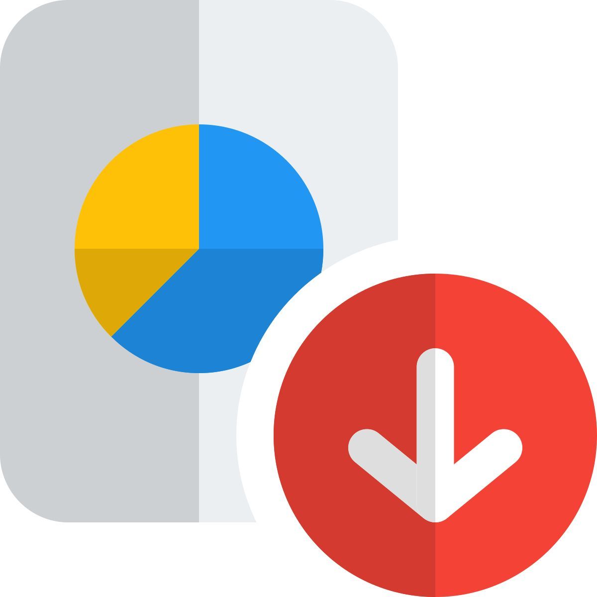 descargar gráfico circular icon