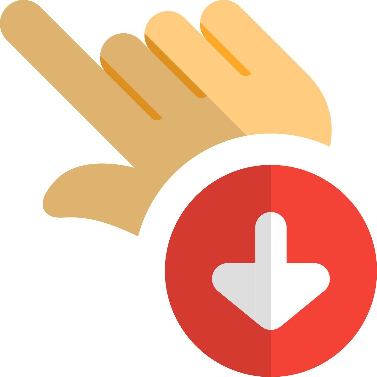 tap to download icon