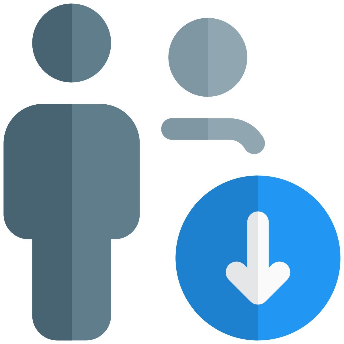 download users data icon